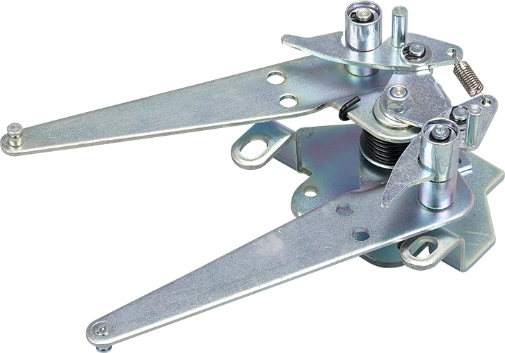 Схема установки устройства задвижки 5HG.320.010.A/ZS() (шкаф среднего размещения шириной 1000 мм)