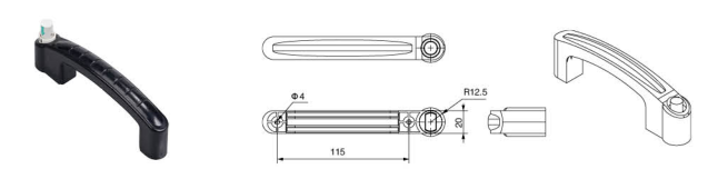 Ручка с защитой от ошибочных операций