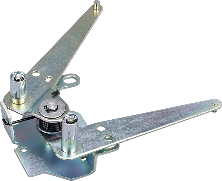 Схема установки устройства задвижки 5HG.320.010 (шкаф среднего размещения шириной 800 мм)