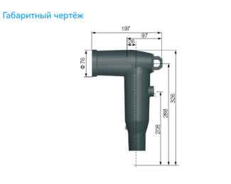 Разъем локтевой типа AZT-24/400 (PT)