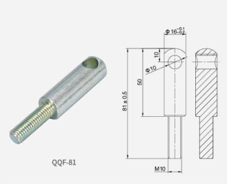 Устройство шпильки для опломбировки навесного замка на передней двери