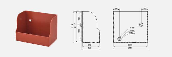 Нижняя изоляционная крышка JV2-10