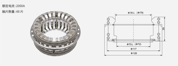Розеточный контакт пакетного типа GS5