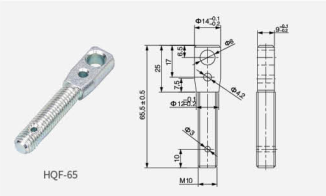 Устройство шпильки для опломбировки навесного замка на задней двери