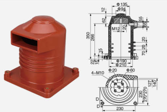 Коробка контактов для компоновочного шкафа CH3-10Q/270(230) (4000 А)