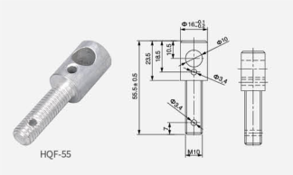 Устройство шпильки для опломбировки навесного замка на задней двери