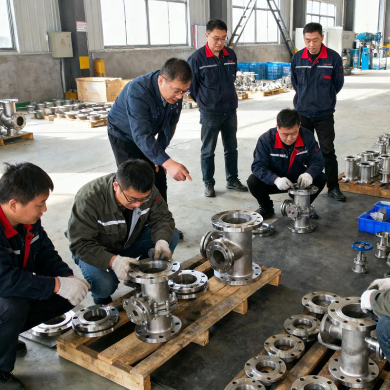 Компания Cailu International Trade проводит практический тренинг по монтажу продукции для усиления контроля качества.