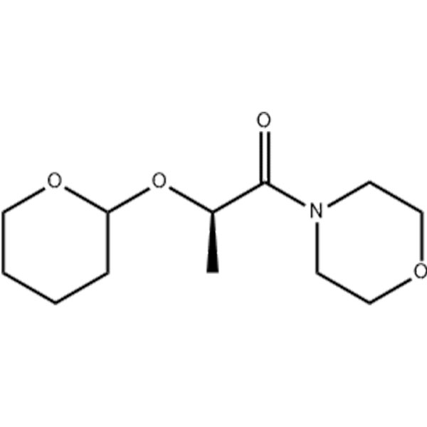 4-[(2R)-1-Oxo-2-[(tetrahydro-2H-pyran-2-yl)oxy]propyl]morpholine