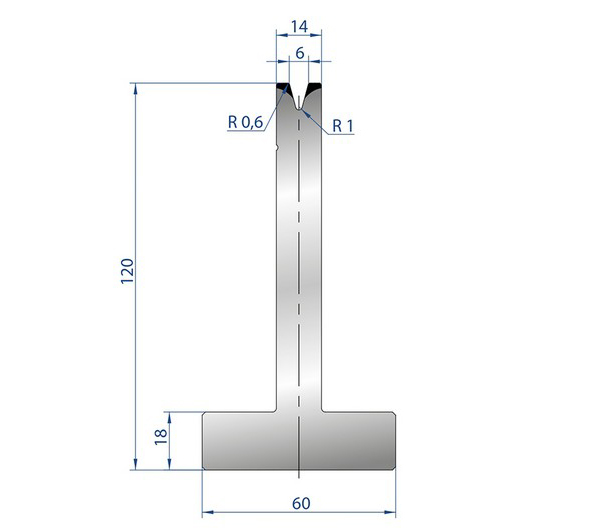 Т-матрицы с одним ручьем(Т-образные) fabmax-TD1040