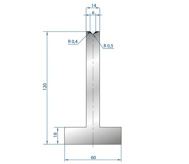 Т-матрицы с одним ручьем(Т-образные) fabmax-TD1061