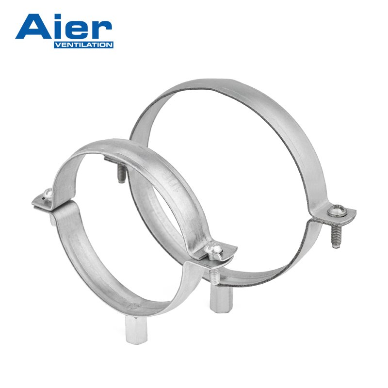 Хомуты для вентиляционных труб без резины (PCOR) - Ningbo Aier Ventilation Equipment Co.,LTD