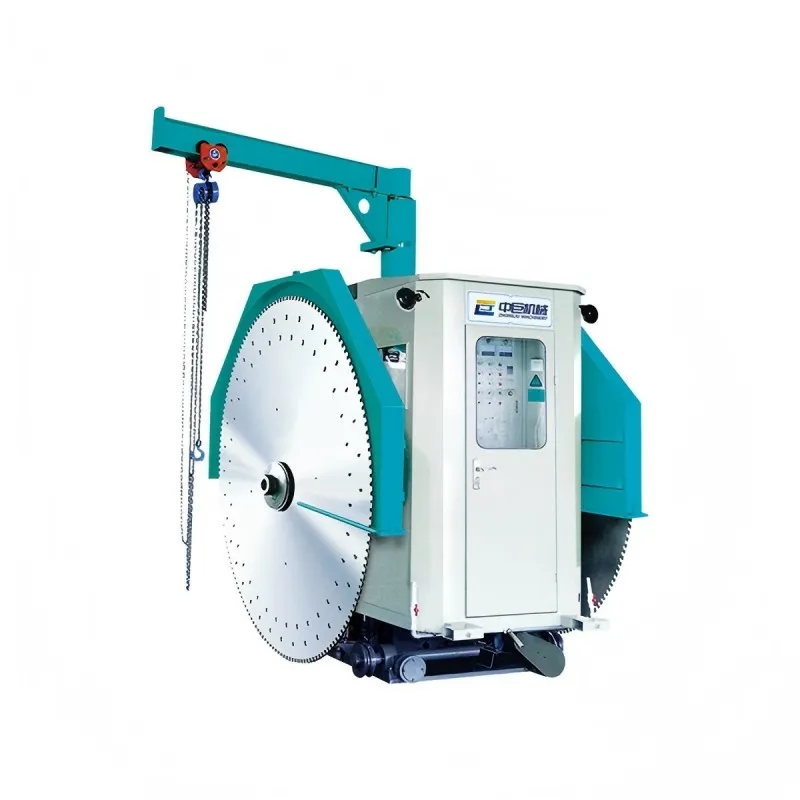 Горнодобывающая промышленность Двухлезвийная машина для резки камня Оборудование для обработки камня