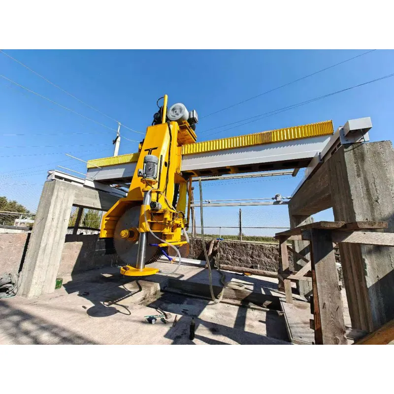 Мостовой двунаправленный станок для резки камня Высокоточное оборудование для обработки камня