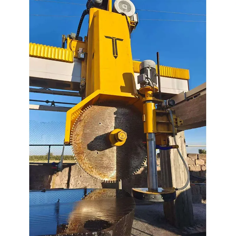 Мостовой двунаправленный станок для резки камня Высокоточное оборудование для обработки камня