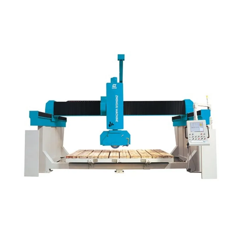 Пятиосевой мостовой интегрированный станок для резки камня Оборудование для обработки камня