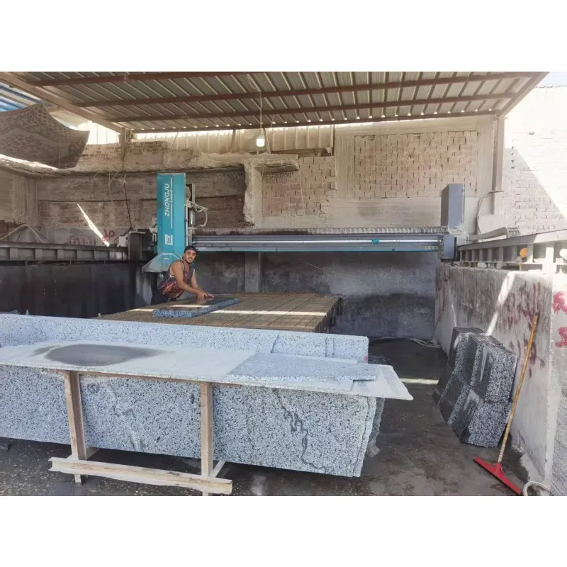 Четырехстоечная инфракрасная мостовая каменная резательная машина ZJ600-4D