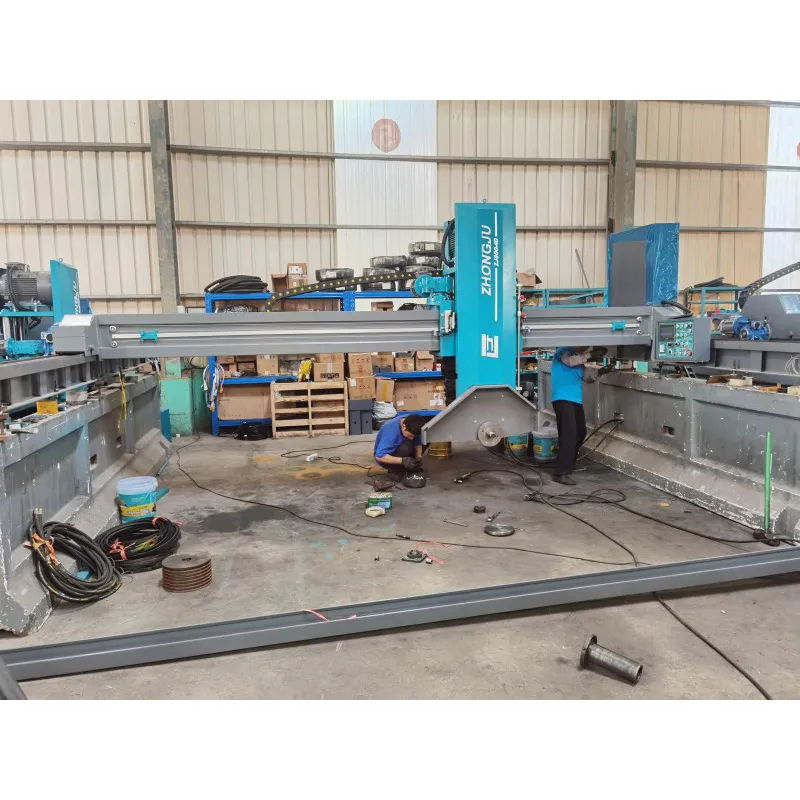 Четырехстоечная инфракрасная мостовая каменная резная машина ZJ800-4D