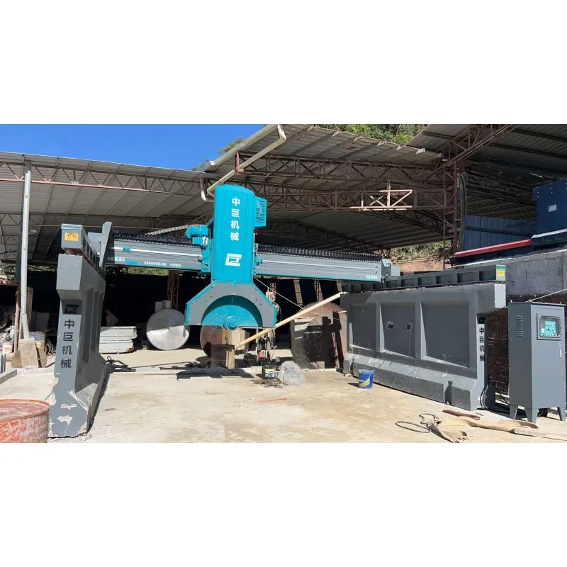 Четырехстоечный инфракрасный мостовой станок для центрального резания