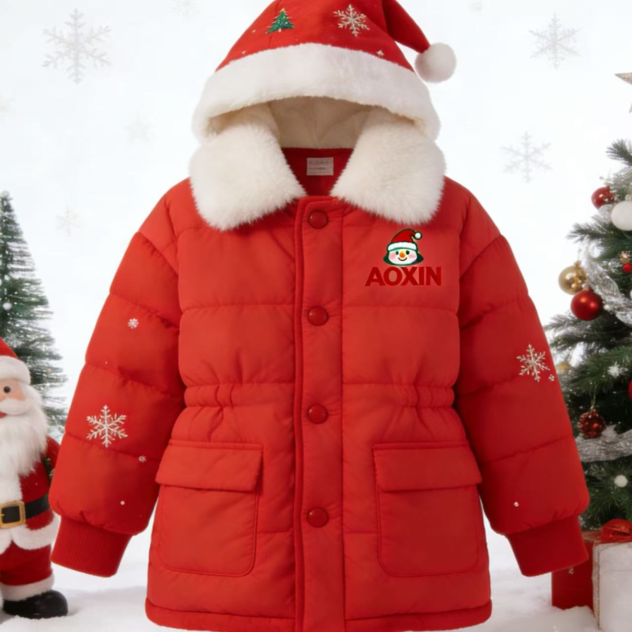 Рождественская коллекция Аоксин Клотинг отвечает рождественским потребностям потребителей в тепле и стиле