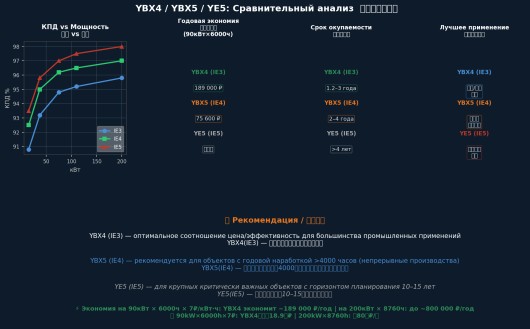 Рис .4 YBX4 / YBX5 / YE5: комплексное сравнение