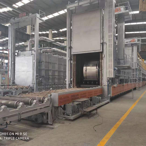 Полностью автоматизированная роликовая непрерывная печь для отжига алюминиевых листов