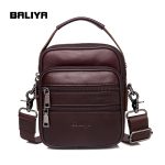 Мужская сумка Crossbody из масляного воска коричневого цвета 8810