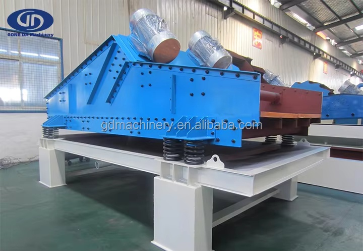 Высокая производителность 50-475 м/ч агрегата руды 3yk2160 с вибрационным обезвоживающим грохотом мощностью двигателя 30 кВт с 3 палубами