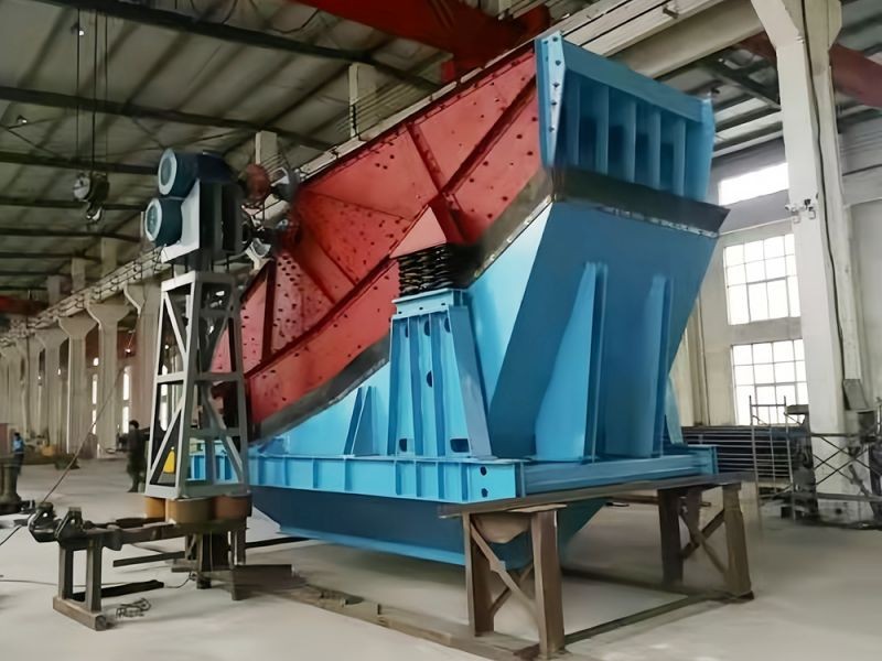 вибрационный грохот, банановый грохот, обезвоживающий вибрационный грохот