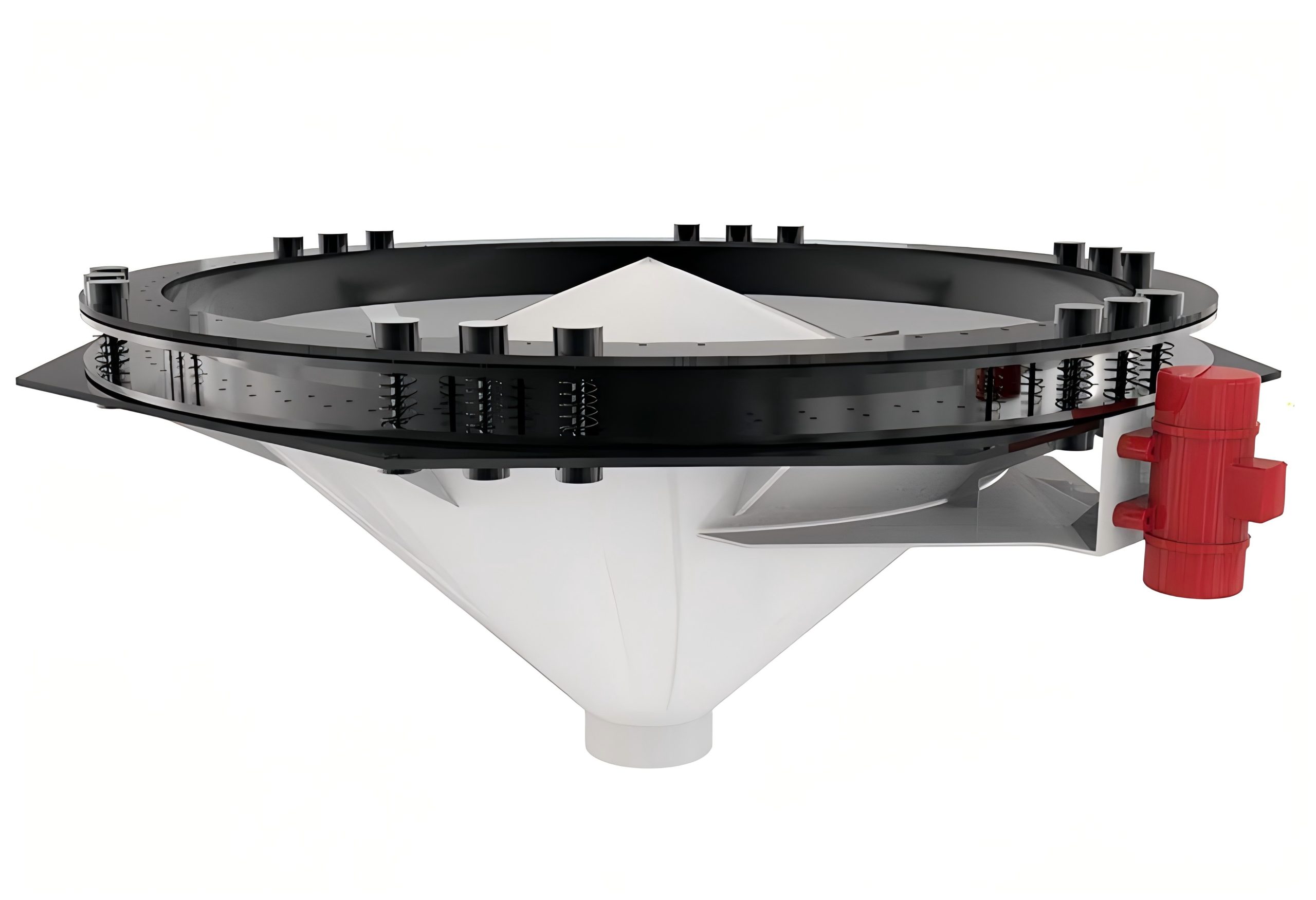 Промышленная система автоматической вибрационной подачи и разгрузки сыпучих материалов из нержавеющей стали Бункер с активацией порошка и гранул