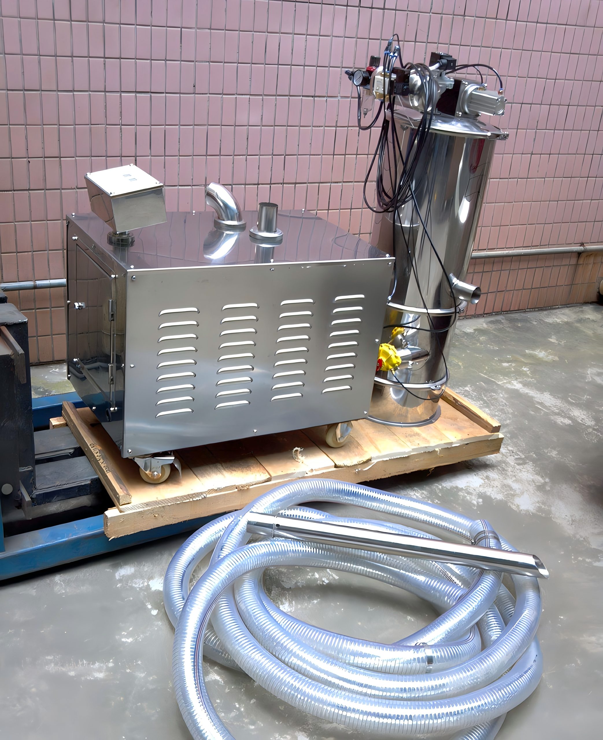 Пневматический вакуумный питатель мелкодисперсного порошка/вакуумный питатель гранул/вакуумный конвейер