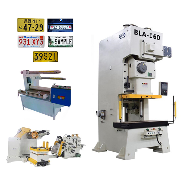 Механический пресс для автомобильных номеров | Автоматическая штамповка номерных знаков - Besco Machine Tool Equipment