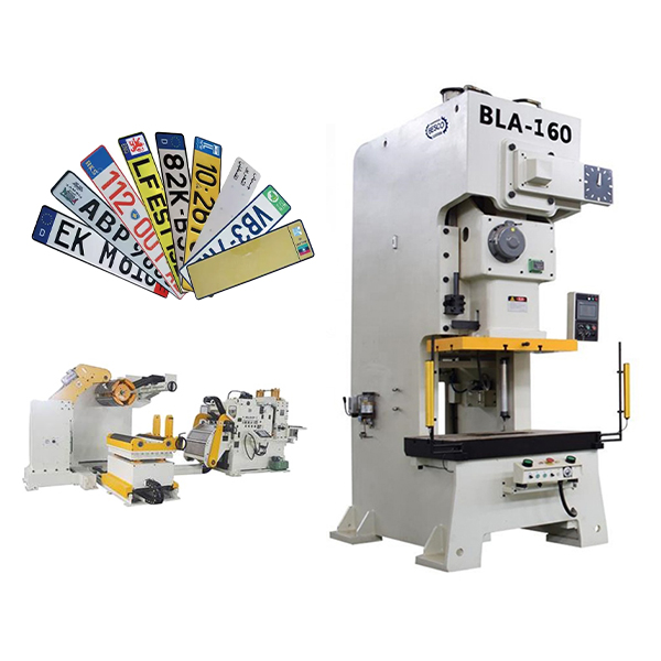 Механический пресс для автомобильных номеров | Автоматическая штамповка номерных знаков - Besco Machine Tool Equipment