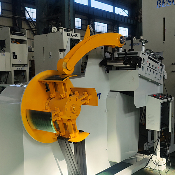 Тяжелый пластины 2 в 1 деколер и выравниватель машины | Линия автоматической обработки стальной катушки - Besco Machine Tool Equipment