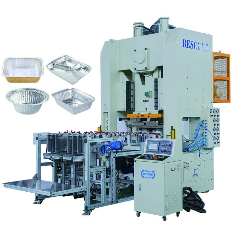 Тип H машина для производства контейнеров из алюминиевой фольги - Besco Machine Tool Equipment