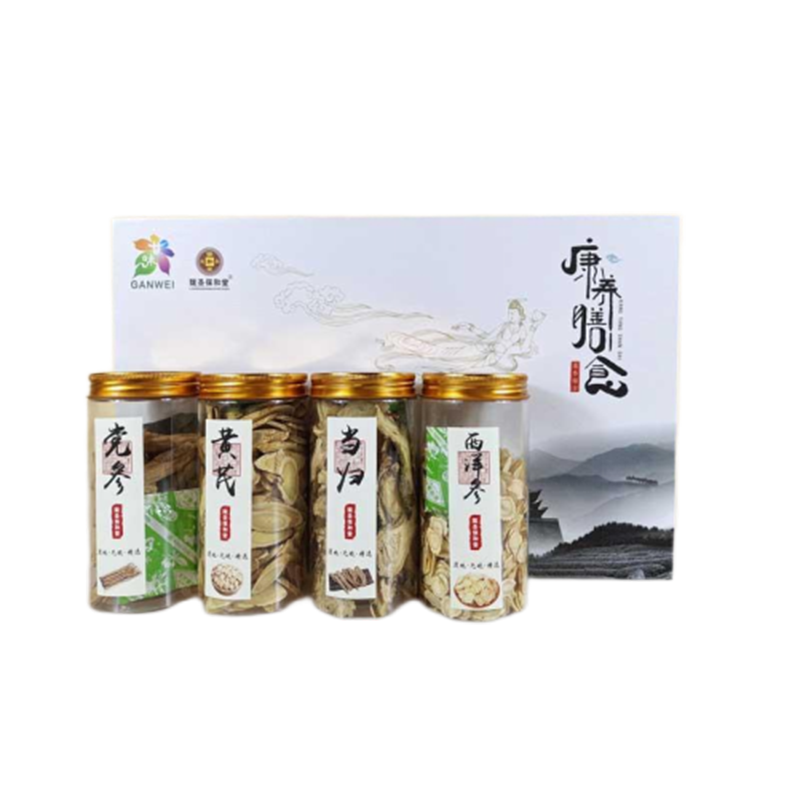 Знакомство с продукцией для здоровья Longsheng Baohetang — Подарочный набор для здорового питания — Американский женьшень