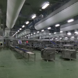 промышленная камера шоковой заморозки