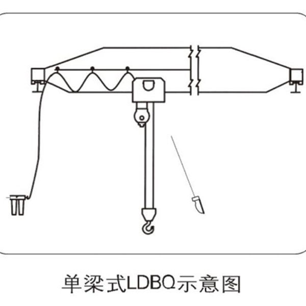 Пневматический однобалочный кран LDBQ0.1-10.0