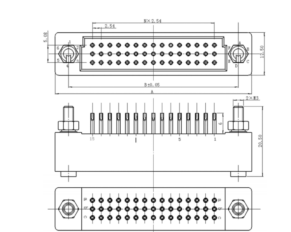 Ректорные электрические разъемы серии PDS