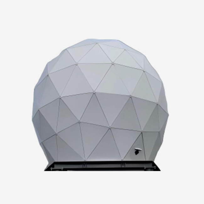 Металлическая решетчатая радуома