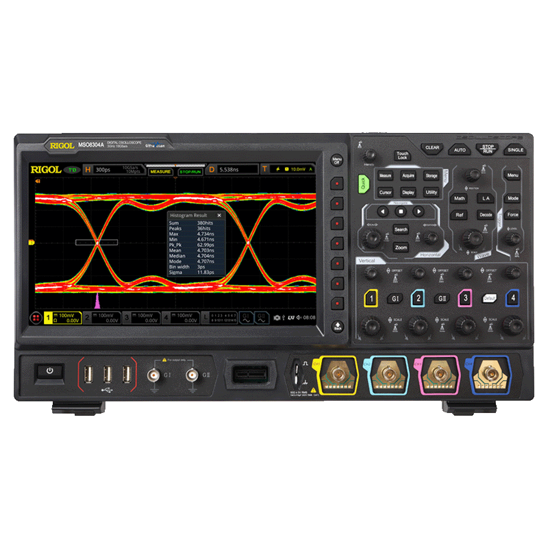 Осциллограф MSO8000: 2ГГц, 10ГСа/с — для смешанных сигналов