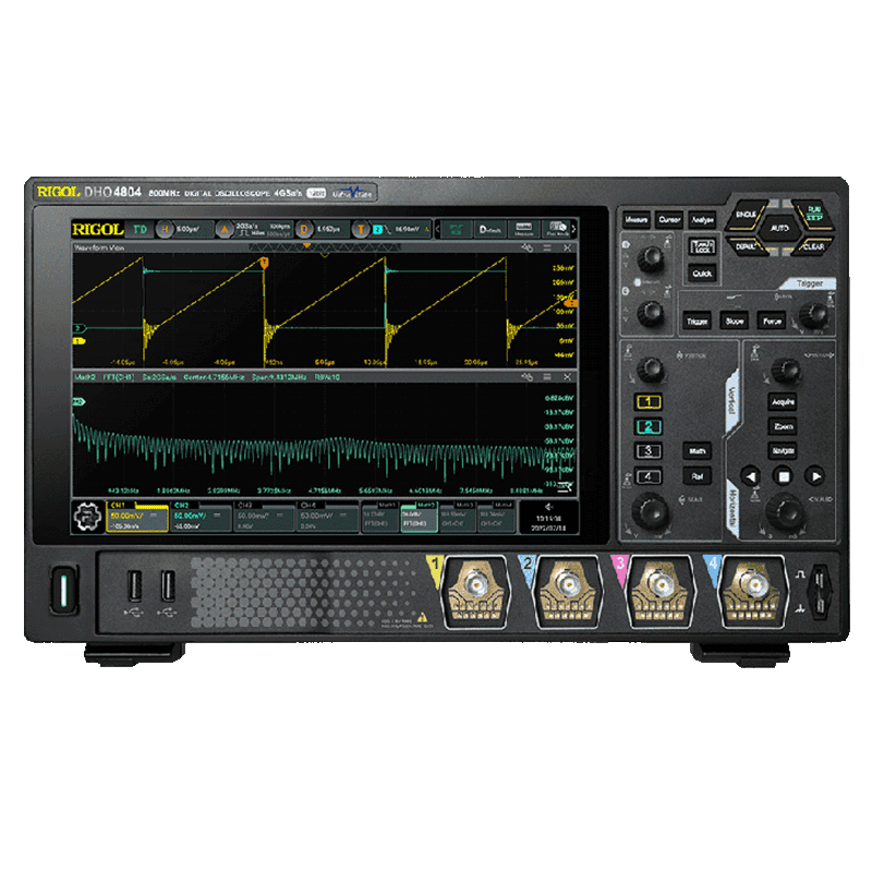 Осциллограф DHO4000: 800МГц, 12бит — для слабых сигналов