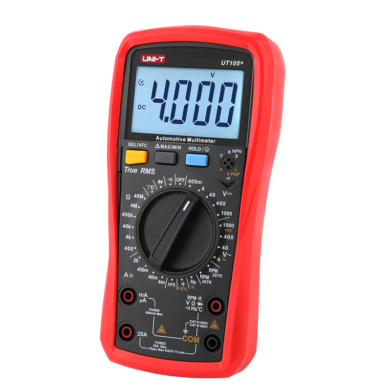 Автомобильный мультиметр UT105+