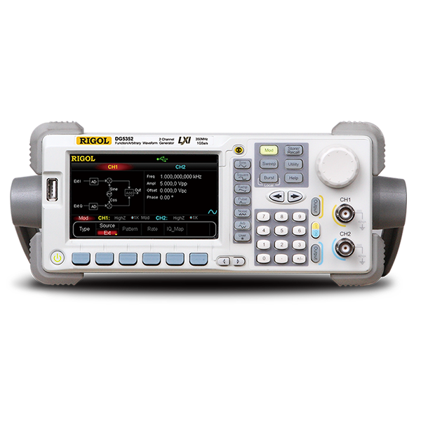 Генератор DG5000: 350МГц, 14бит — для модульных тестов