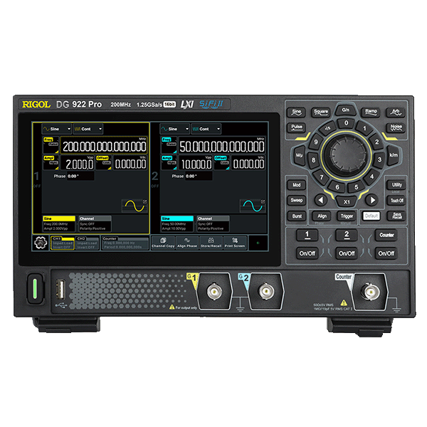 Генератор DG900 Pro: 200МГц, 16бит — для портативных испытаний