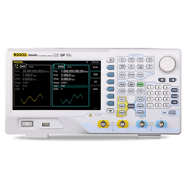 Генератор DG900 Pro: 200МГц, 16бит — для портативных испытаний