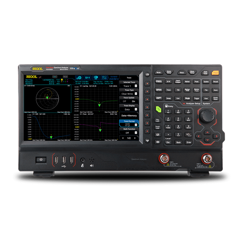 Анализатор спектра RSA5000 — с VNA, 6,5 ГГц, 40 МГц полоса реального времени