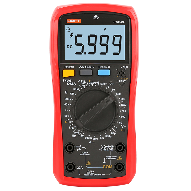 Цифровой мультиметр UT890D+