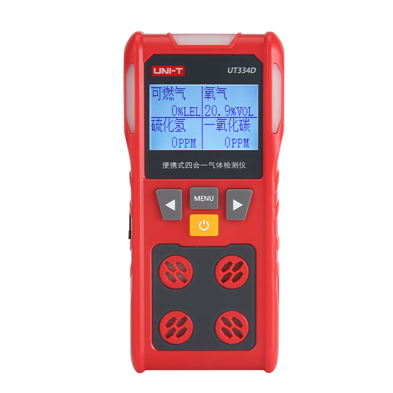 Переносной четырехкомпонентный газоанализатор UT334D