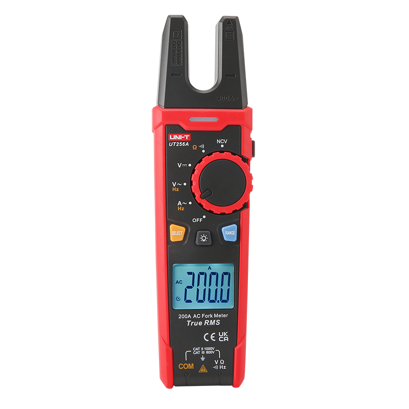 Цифровые токоизмерительные клещи UT256A 200А