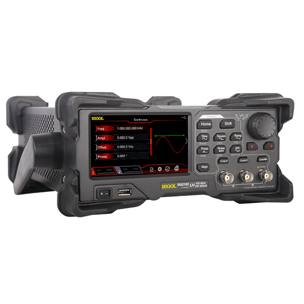 Генератор DG2000: 100МГц, 16бит — для тихих лабораторных испытаний